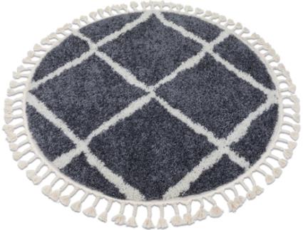 Tapete DYWANY LUSZCZOW Berber Cross B5950 (Cinzento - 120 cm - Polipropileno)