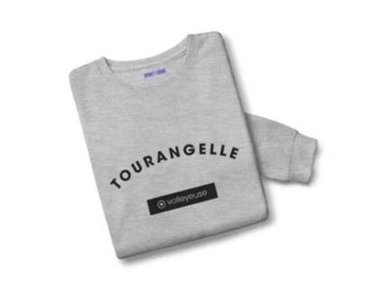 Sweatshirt para Mulher SPORT IS GOOD  Cinzento para Voleibol (L)