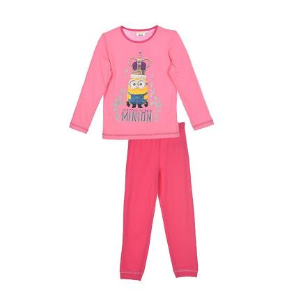 Pijama de mangas compridas, 3-8 anos