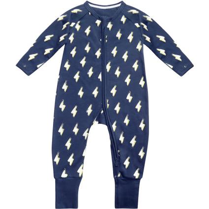 Pijama com fecho, 1 mês-2 anos