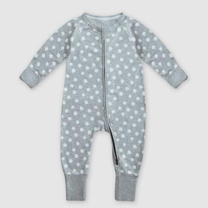 Pijama com fecho, 1 mês-2 anos