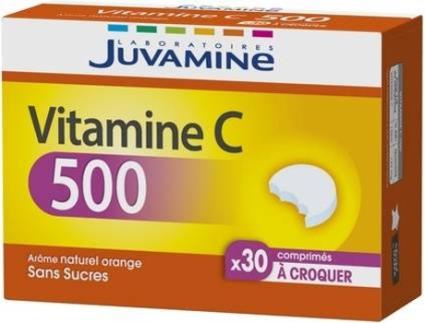 Suplemento Alimentar LABORATOIRES JUVAMINE Vitamina C Mastigáveis (30 tabletes mastigáveis)