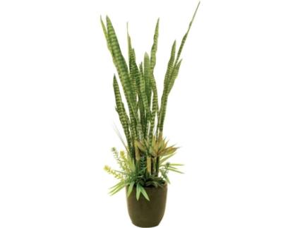 Planta Artificial EUROPALMS Succulent-Mix (Verde - 190 cm)