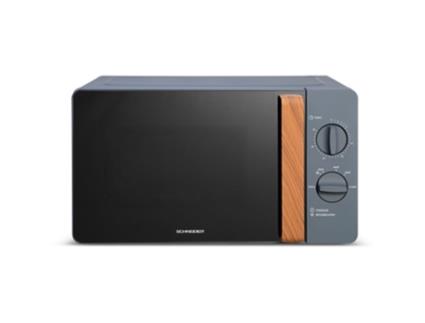 Micro-ondas SCHNEIDER SCMWN20SMG (20 L - Sem Grill - Cinzento)