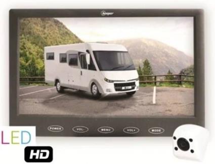Kit Câmara de Estacionamento BEEPER RW109CC Branco