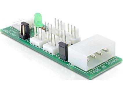 Adaptador de interface DELOCK Distribution Board 6x fan 5V/12V