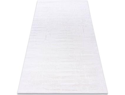 Tapete DYWANY LUSZCZOW Dizayn 8840 (Branco - 100 x 200 cm - Acrílico)