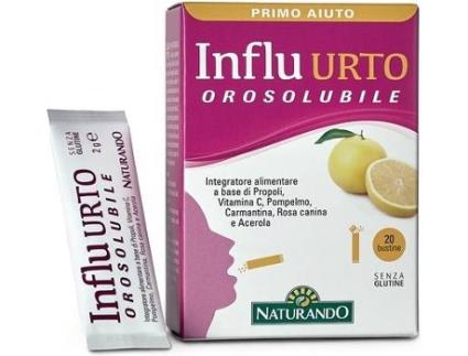 Suplemento Alimentar NATURANDO Influ Shock Orosolúvel (20 carteiras)