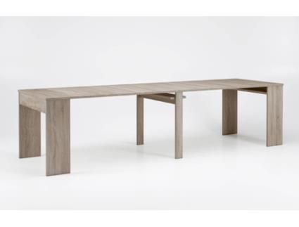 Mesa de Refeição SKRAUT HOME EX300ROO2018S (Madeira - Aglomerado e Aço - 90x45x75 cm)