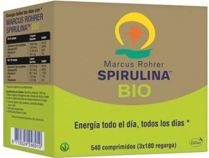 Suplemento Alimentar MARCUS ROHRER Espirulina Bio (540 comprimidos)