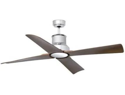 Ventoinha de Teto FARO BARCELONA Winche Castanho (30 W - Diâmetro 130 cm)