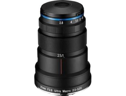 Objetiva LAOWA 25mm f/2.8 Macro FE