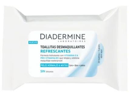 Diadermine Toalhetes 25 Normal E Misto