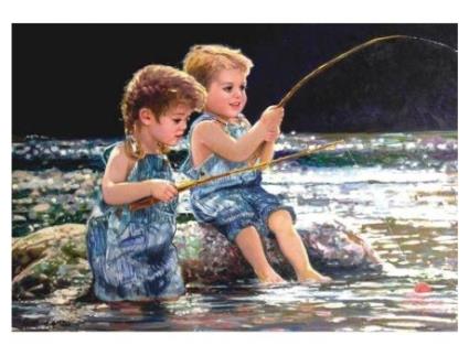 Puzzle Anatolian Tarde de Pesca 260 Peças