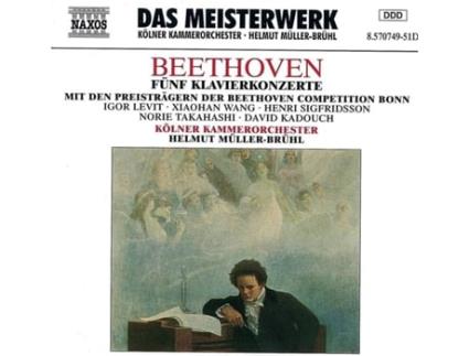CD Müller-Brühl,Helmut/Kölner Kammerorchester/+ - Sämtliche Klavierkonzerte 1-5 (GA) (3CDs)