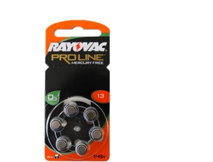 Pilhas VARTA ZA13 (6 Uni)