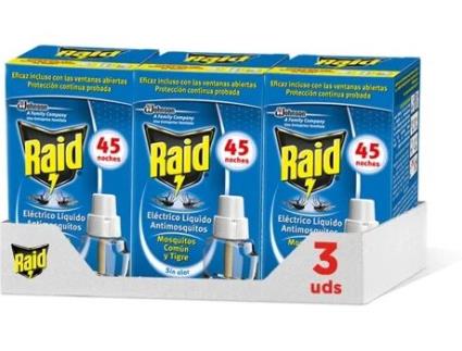 Pack Insecticida Elétrico RAID 45 Noites (2 Unidades)