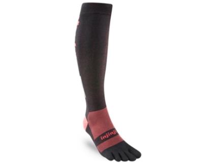 Meias para Homem INJINJI Ultra Compression Over The Calf Lycra Multicor para Corrida (EU 44 1/2-47)