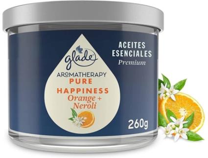 Vela de Fragrância GLADE AROMATERAPIA Pure Happiness