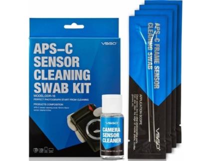 Kit Limpeza Cotonete   DDR-16 Sensor APS-C DSLR