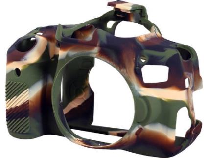 Capa de silicone  Canon 750D Camuflado