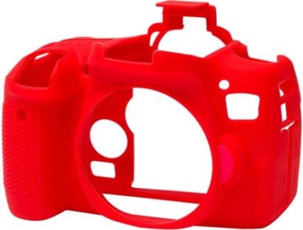 Capa de silicone  Canon 760D Vermelho