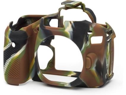 Capa de silicone  Canon 80D Camuflado