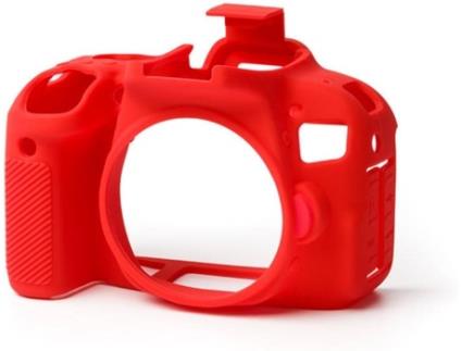 Capa de silicone  Canon 800D Vermelho
