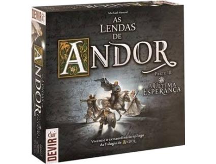 Jogo de Tabuleiro As Lendas de Andor: A Última Esperança - Parte III (Idade Mínima: 10 - Nível Dificuldade: Intermédio)