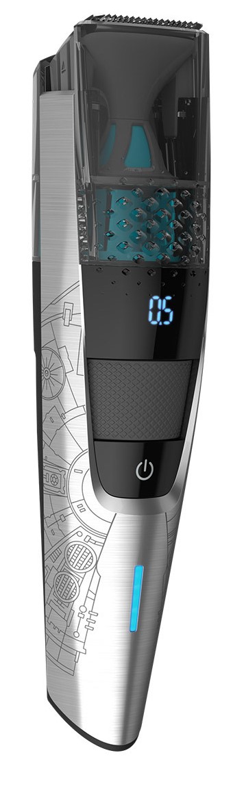 Barbeador elétrico Star Wars  SBT720/15 Preto Prateado