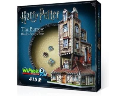 Puzzle 3D  The Burrow: Weasley Family Home (Idade Mínima: 12 - 415 Peças)