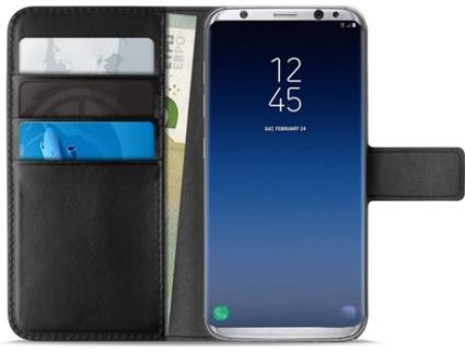 Capa Samsung Galaxy S9  Wallet Preto