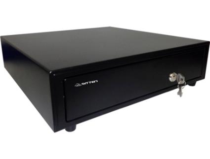 Mini Gaveta POS HS-330E, 33,5 x 37 x 9,5 cm, Preto