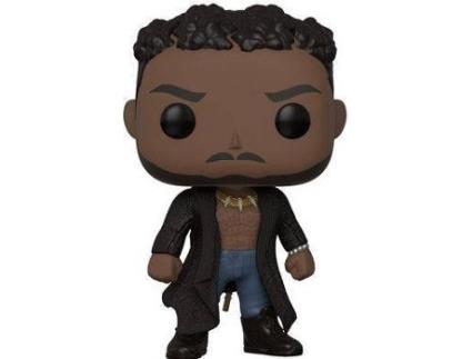 Figura Vinil FUNKO POP! : Black Panther - Erik Killmonger w/ Scars