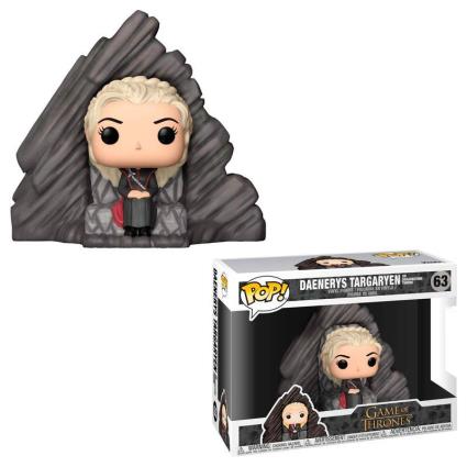Figura Vinil FUNKO POP! Guerra dos Tronos: Daenerys on Dragonstone Throne