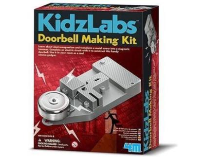 Construção 4M Kidz Labs: Doorbell Making Kit (Idade Mínima: 8)