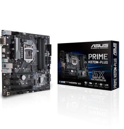 Motherboard Micro ATX Prime H370M-Plus H370 Skt 1151 - 