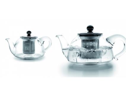 Chaleira com Filtro  Vidro (0.8 L)
