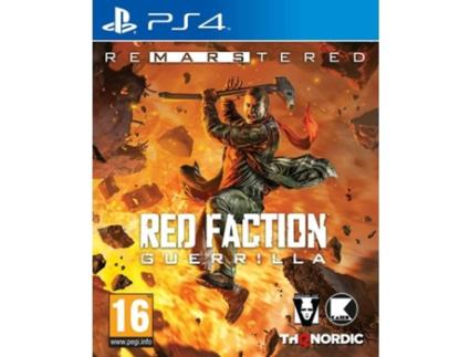 Jogo PS4 Red Faction Guerrilla Re-Mars-Te-Red