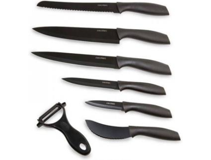 Facas Cerâmicas Profissionais  Titanium (7 peças)