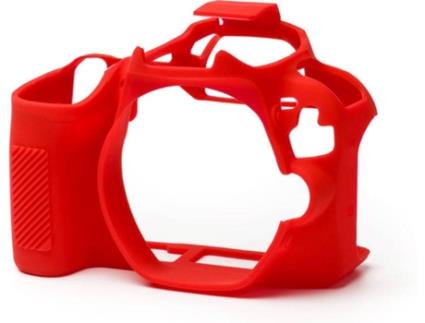 Capa de silicone  Canon 200D/SL2 Vermelho