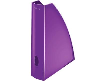 Porta-Revistas  WOW Roxo (31.2 x 7.5 x 25.8 cm)