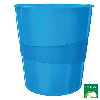 Cesto Papéis Wow 15L polipropileno Azul