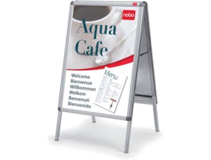 Cavalete para Publicidade  A-Frame (700x1000mm - Magnético: Não)