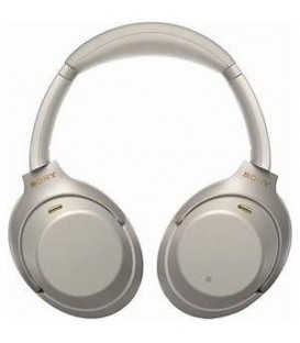 Auscultadores Bluetooth  1000XM3S (Over Ear - Microfone - Noise Canceling - Prateado)