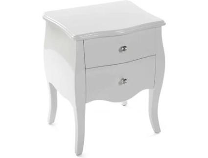 Mesa de Cabeceira  Branca Cagliari
