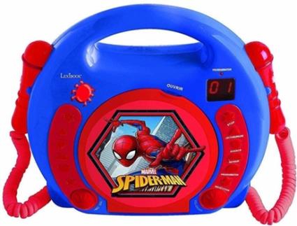 Rádio  Homem Aranha RCDK100SP (Azul - Digital - Pilhas)