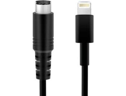Cabo para Instrumentos  Lightning Mini-DIN (Comprimento: 60 cm)