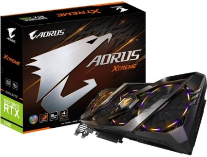 Placa Gráfica  Rtx 2080 Aorus 8gb Gddr6