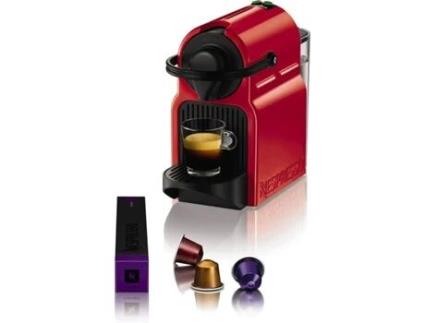 Máquina de Café KRUPS Nespresso Inissia XN1005 Ruby Red  Vermelho